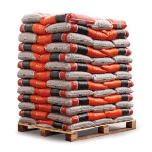 1 palette – holzpellets red , 975 kg